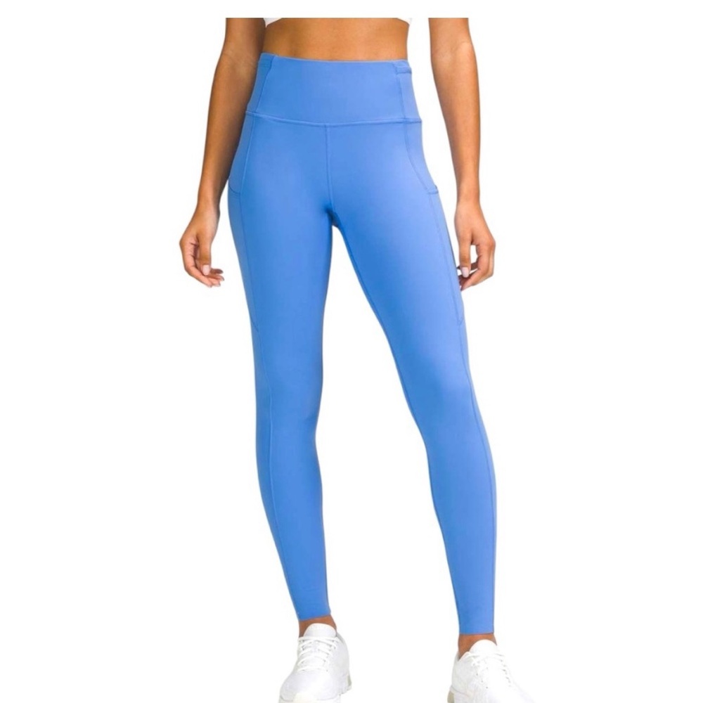 Lululemon Fast and Free High-rise Tight in Blue Nile size 8